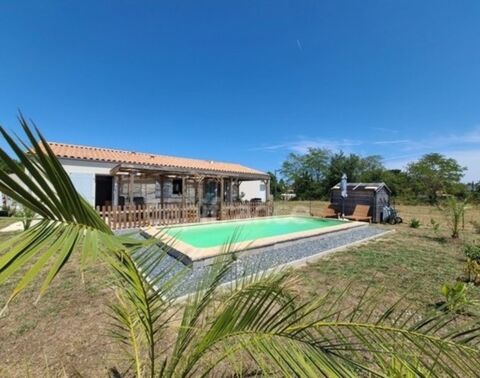   Maison de 2024 terrain clos avec piscine et garage plain pied Maison - 3 pièce(s) - 73 m²