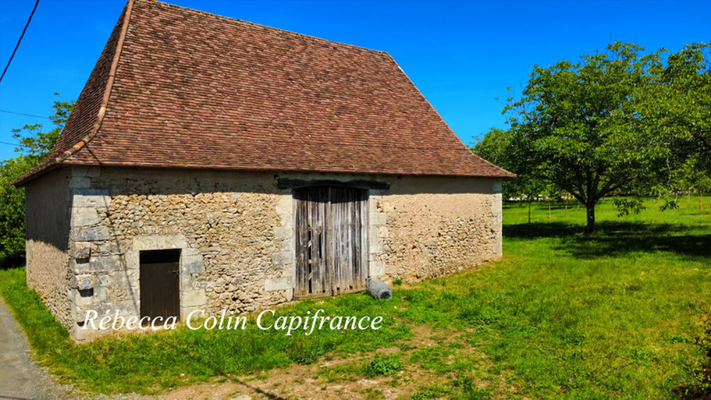 Ensemble en pierre à rénover avec grange