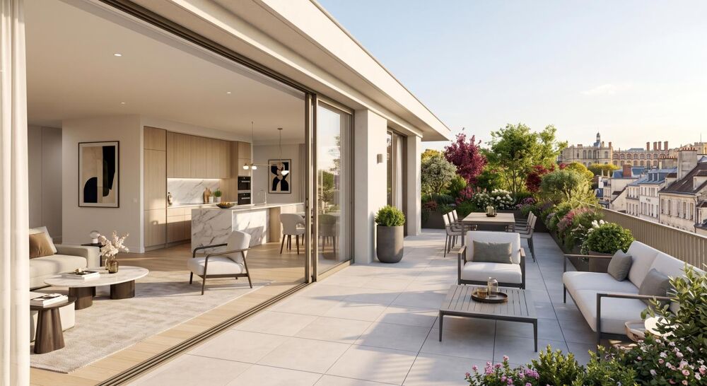 Vente Appartement **RARE: DUPLEX 4 PIÈCES DERNIER ÉTAGE AVEC GRANDE TERRASSE** Saint germain en laye