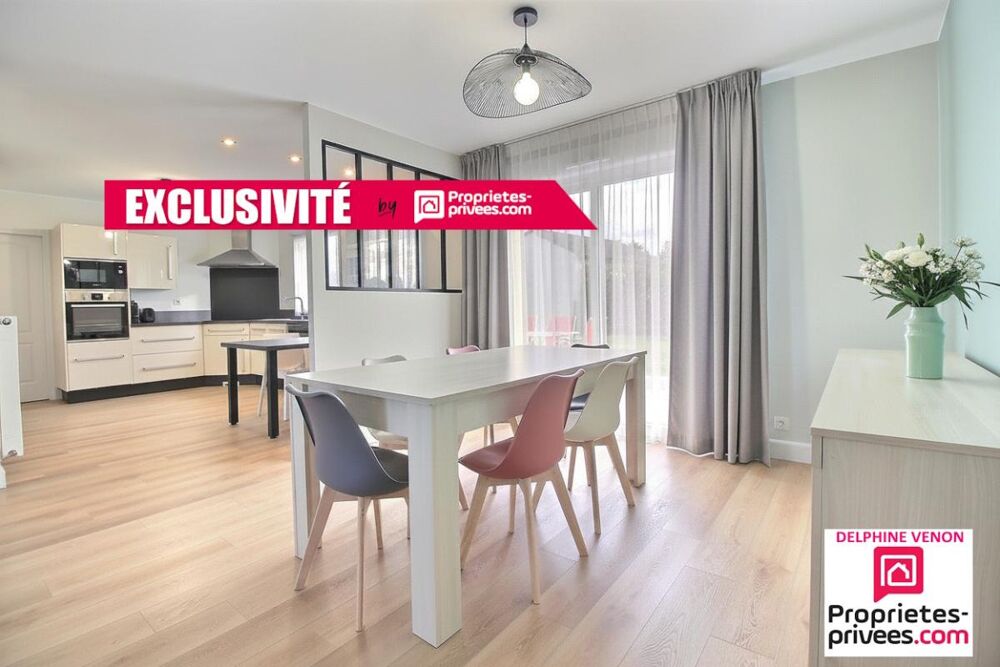Vente Maison Exclusivité - Maison de plain pied classe énergie C avec 4 chambres , combles aménageables et garage sur un terrain de 1000 m² à Chateauneuf sur loire