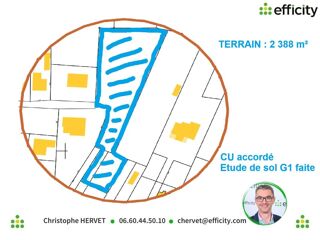  Terrain � vendre 2388 m�