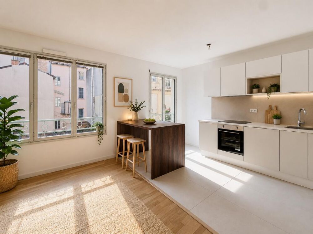 Vente Appartement Coeur Croix Rousse - T3 rénové Lyon 4