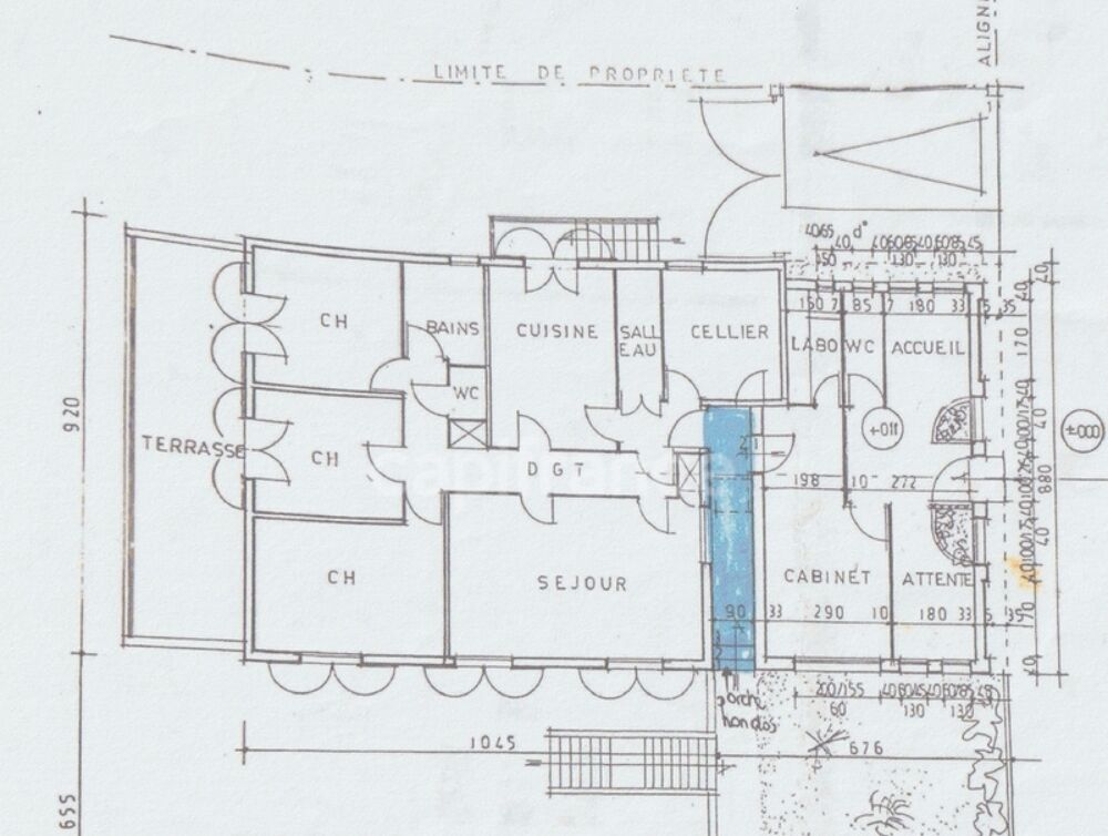   Immeuble mixte 193 m² avec cabinet indépendant – Quartier résidentiel à 10 min de l'océan SAINT JEAN DE LUZ (64) 