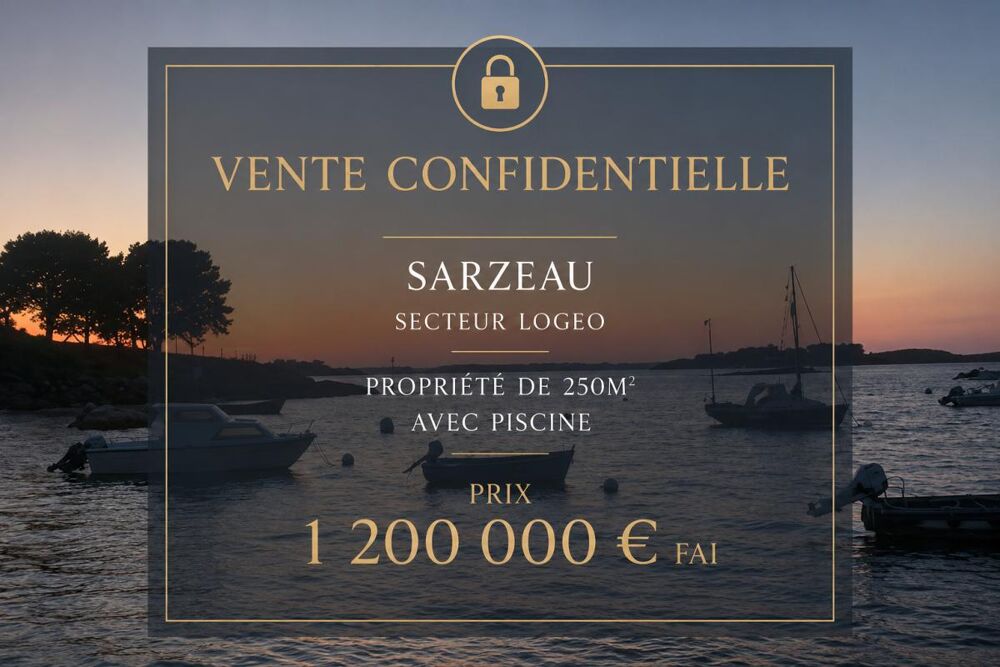 Propriété familiale Sarzeau Golfe 250 m2