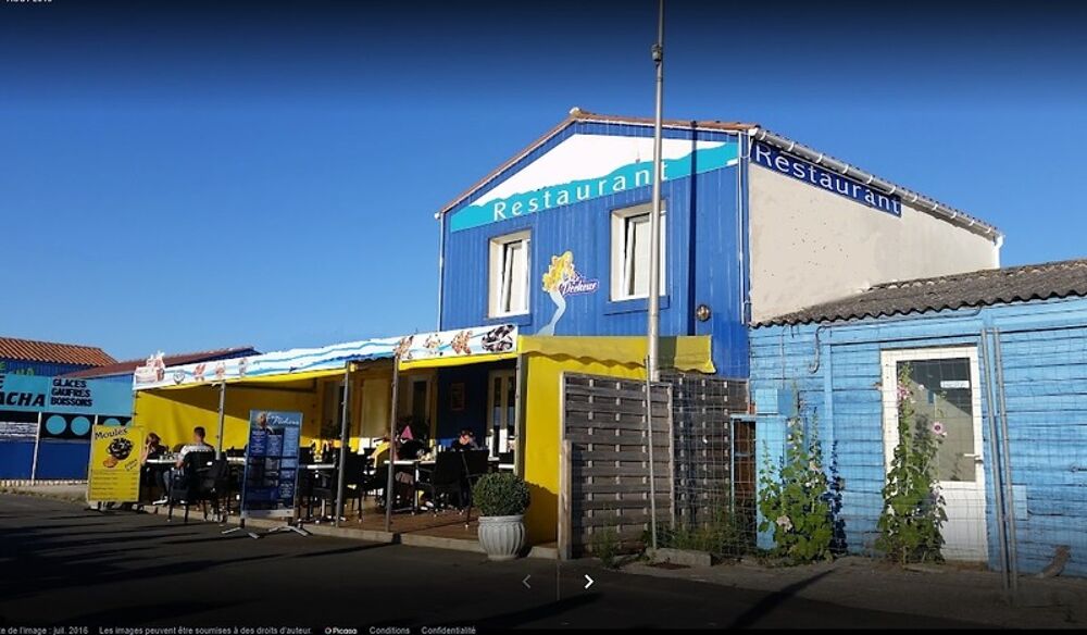   Dpt Charente Maritime (17), St-Trojan Les Bains emplacement n°1 vue mer, A Vendre Fonds commerce Restaurant 