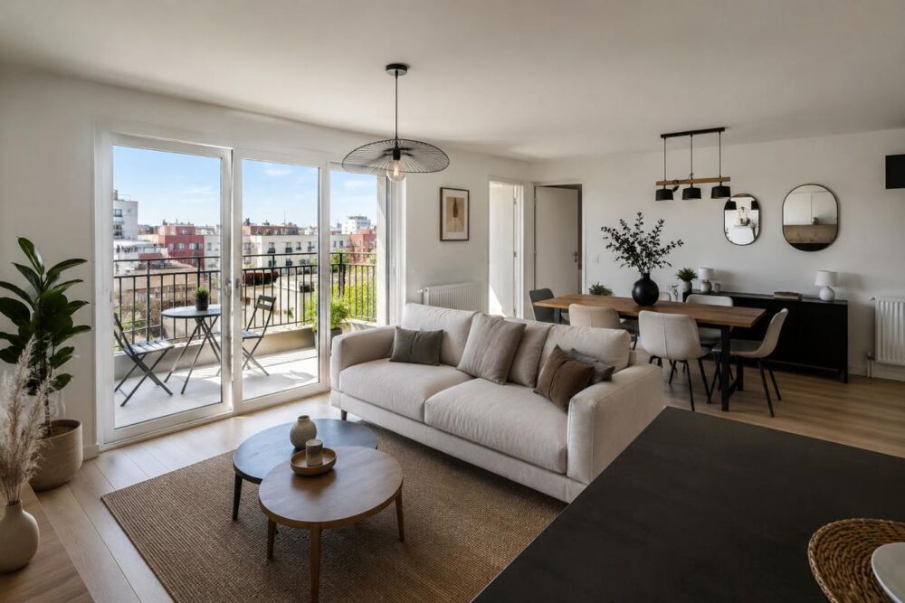 Vente Appartement T3 lumineux avec balcon – 5e étage – Les Agnettes Gennevilliers