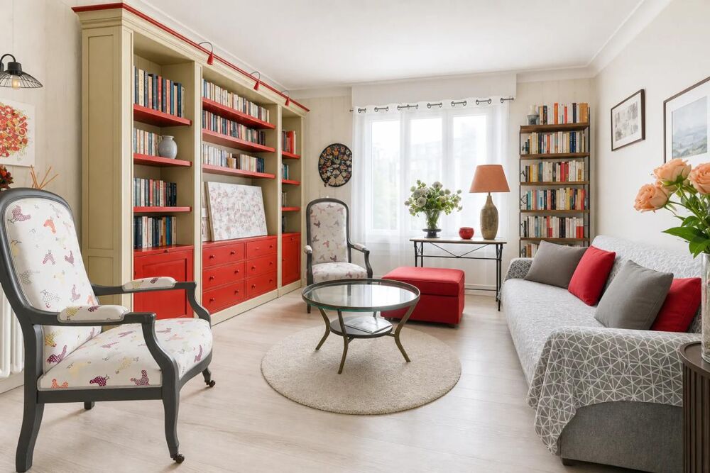 Spacieux T5 de 92 m² avec jardin privé copropriété-