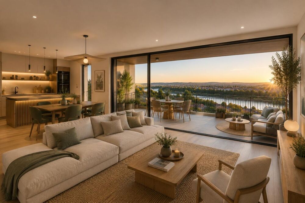 T4 JASSANS-RIOTTIER 89m² - TERRASSE - GRAND SÉJOUR OUVERT