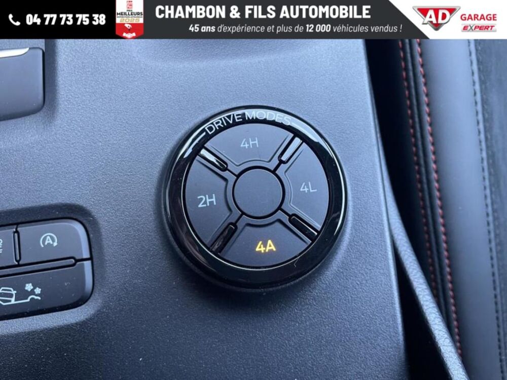 Ranger DOUBLE CABINE 2.0 ECOBLUE 210 CH BVA10 RAPTOR Prix : 56658 H 2025 occasion 42320 La Grand-Croix