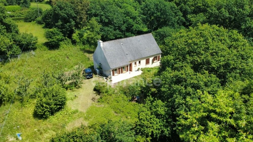 Maison familiale avec grand terrain  Berrien, au coeur des Monts d'Arrée