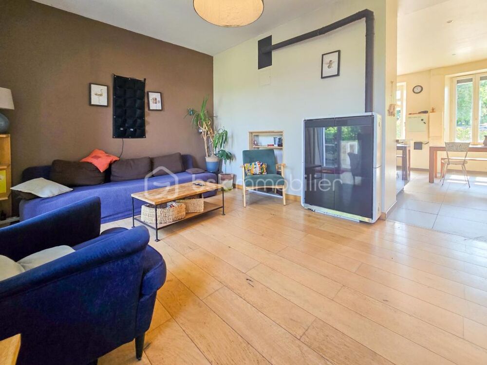 Vente Maison Maison de village rénovée - Le Cholet - 150 m² utile - 5 chambres - Bureau - Jardin - Cave de 40 m Herbeys