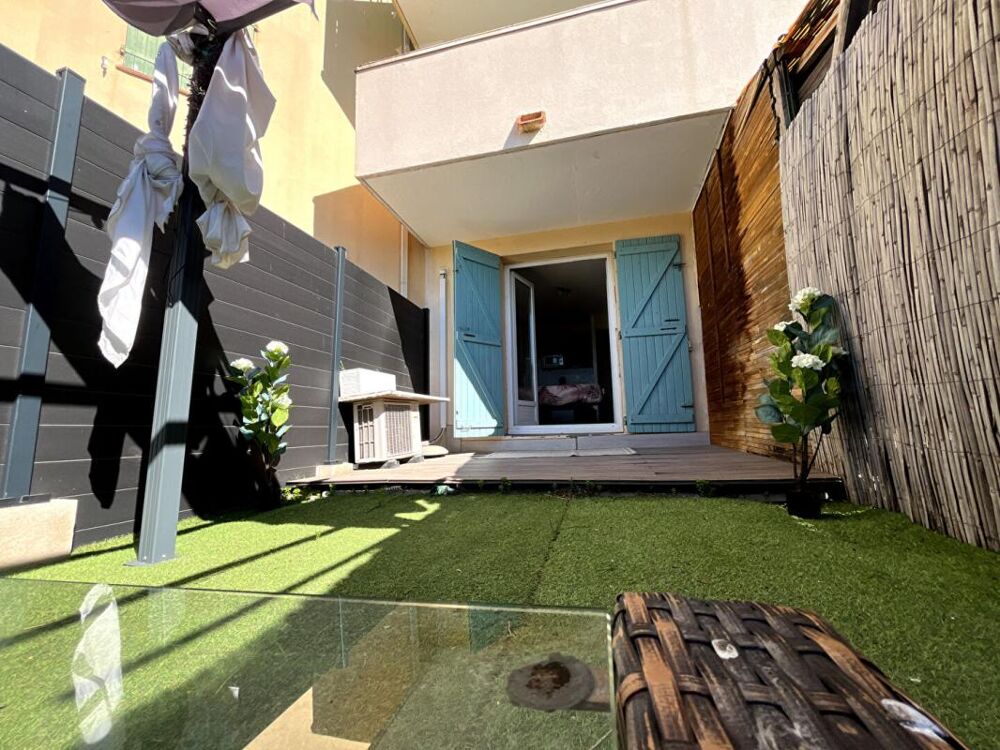 Vente Appartement Magnifique appartement studio en rez-de-chaussée avec jardin et une place de stationnement à 200 m de la mer Canet en roussillon