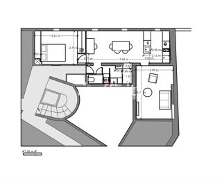  Appartement � vendre 3 pi�ces 45 m�