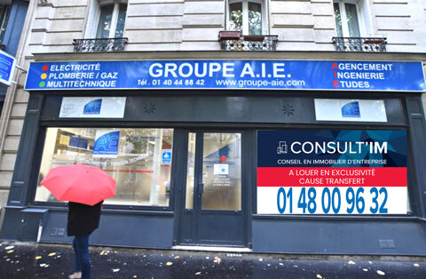 Alesia, à louer en exclusivité une boutique de 96m² - EXTRACTION POSSIBLE 2947 75014 Paris