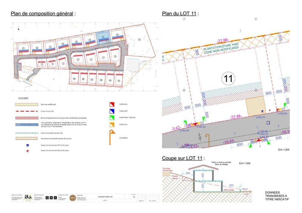Vente Terrain Lot 11 Lotissement Chemin de Sainte Anne THIONVILLE Thionville