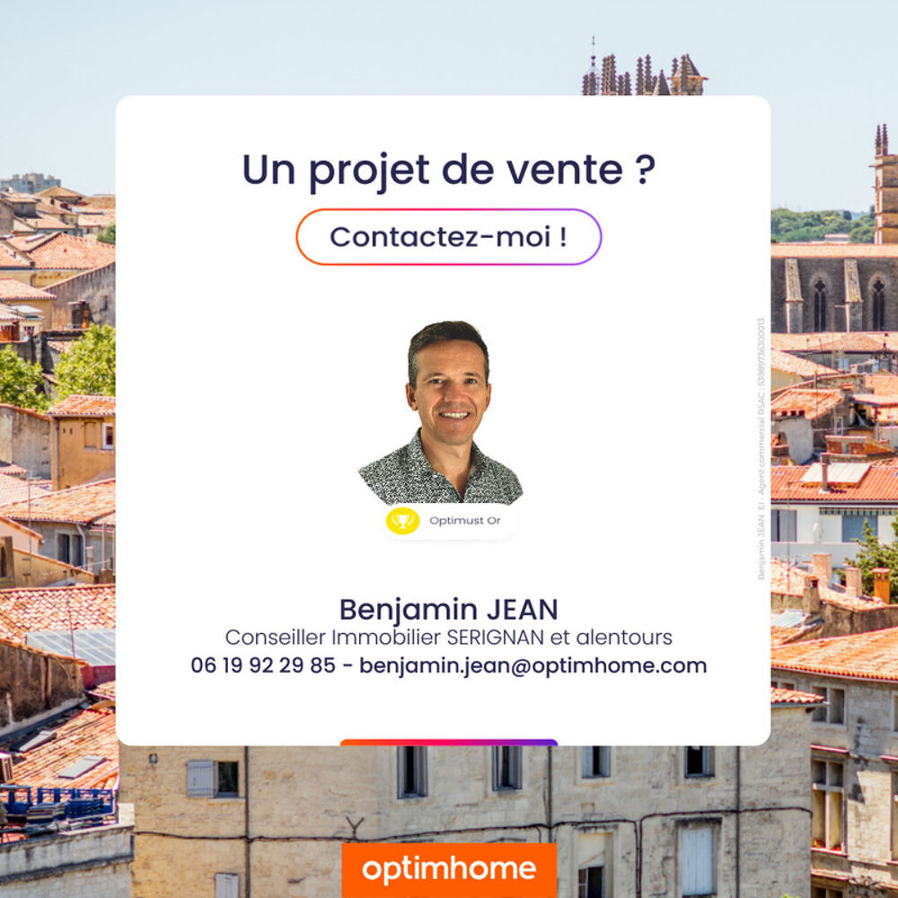 Vente Maison Maison de village 130 m� � Multiples possibilit�s d'am�nagement � S�rignan Serignan