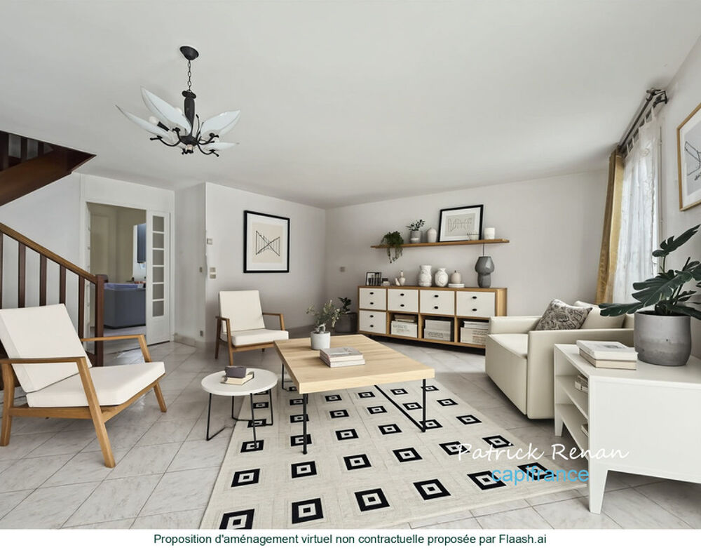 Maison à vendre 7 pièces, P7, PLAISIR (78) garage, 5 chambres