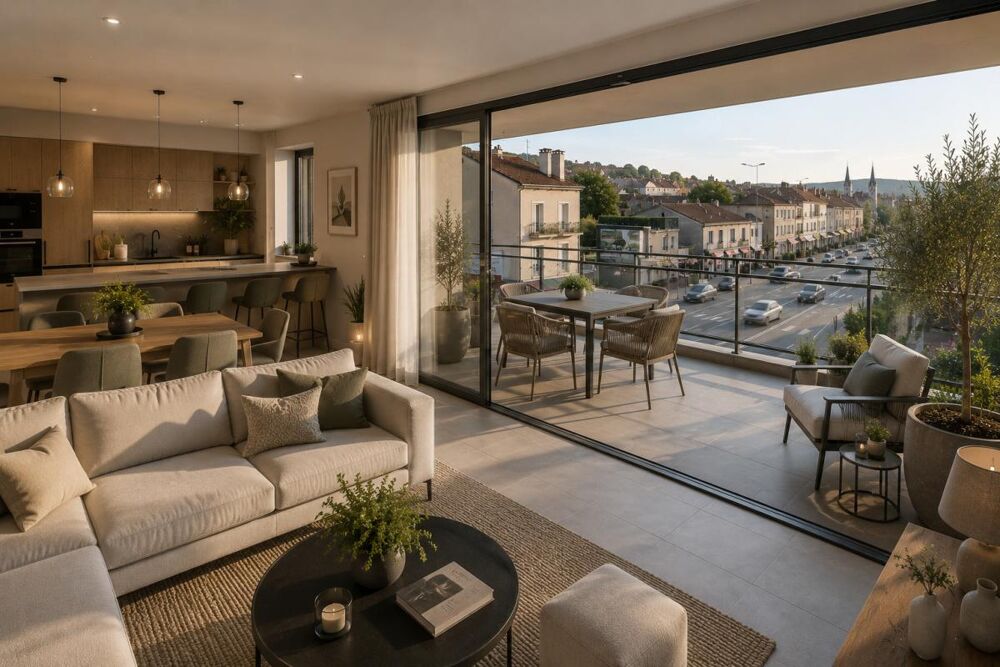 Vente Appartement **CUISINE + FRAIS DE NOTAIRE OFFERTS - BEL APPARTEMENT 4 PIÈCES AVEC BALCON À 5 MIN DE LA GARE Belleville en beaujolais