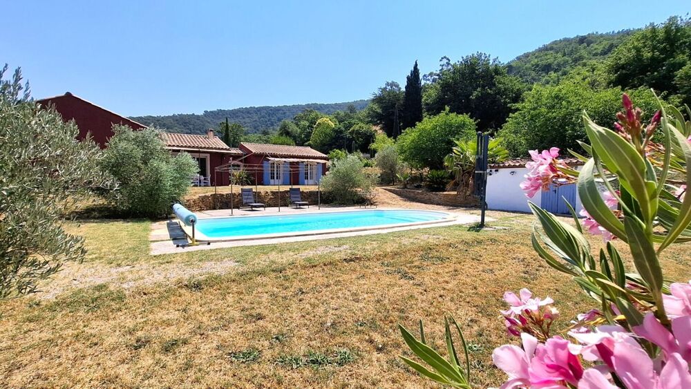 Vente Maison Collobrières  Maison de 146 m²  4 chambres  Terrain de 2 890 m²  Piscine Collobrieres