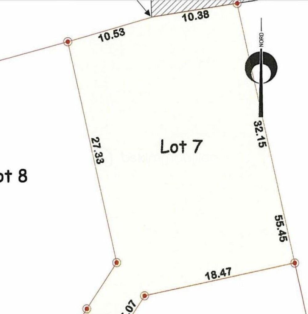 Vente Terrain TERRAIN CONSTRUCTIBLE VIABILISE Lavernat