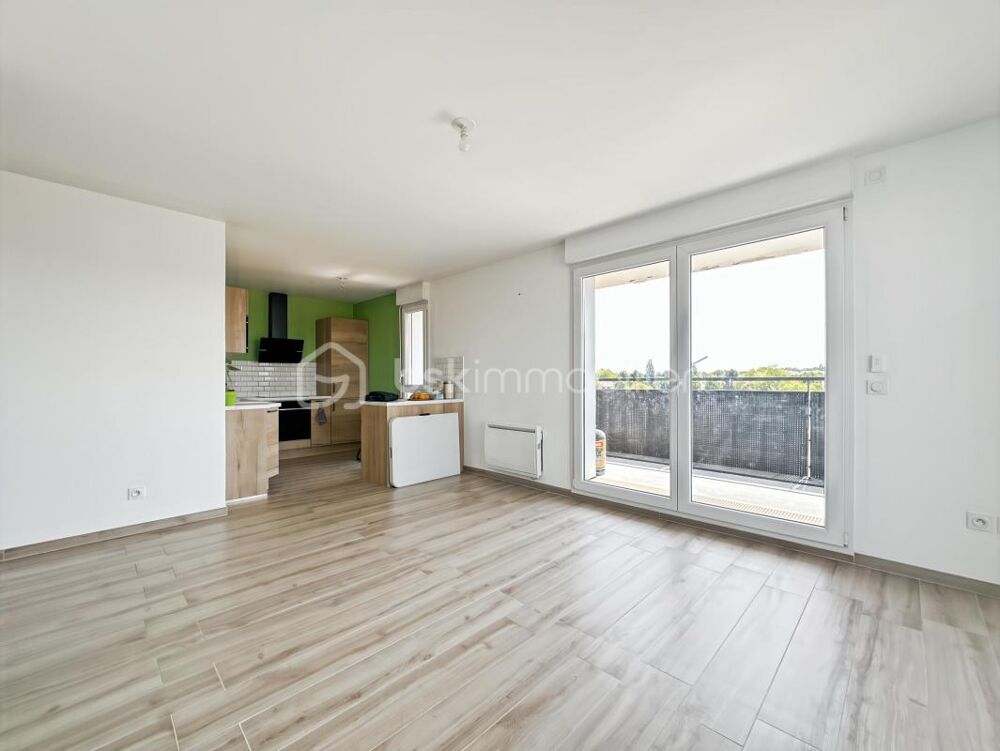 Appartement 3 chambres avec balcon et 3 places de parking