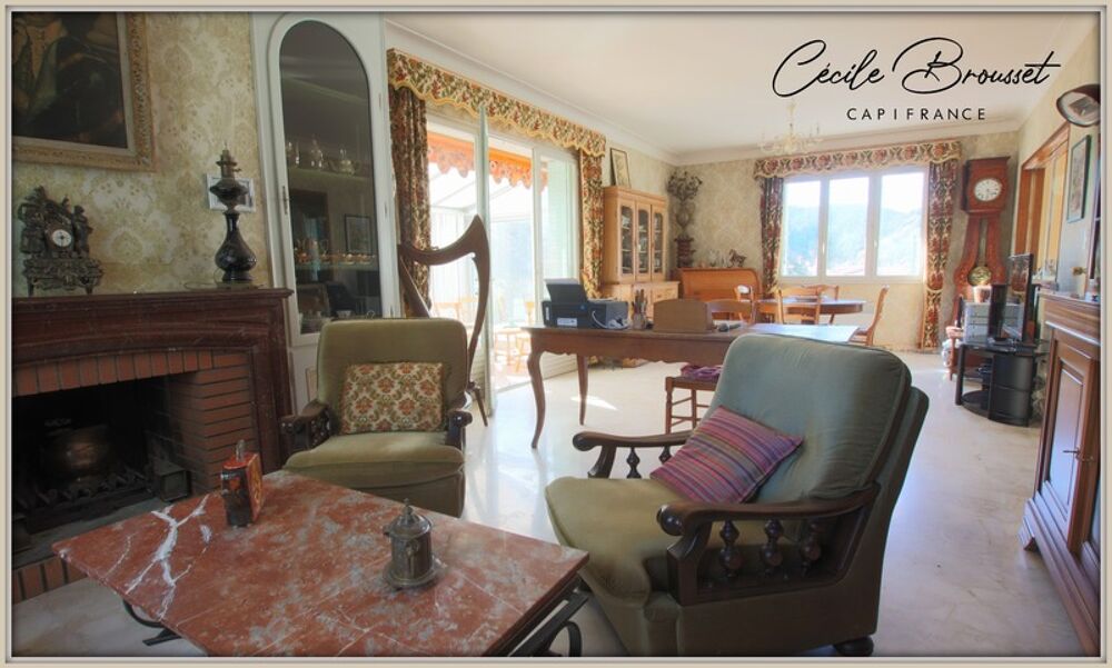 Vente Maison Belle villa 4 faces sur 1464m2 de terrain à vendre 7 pièces ARLES SUR TECH (66) Arles sur tech