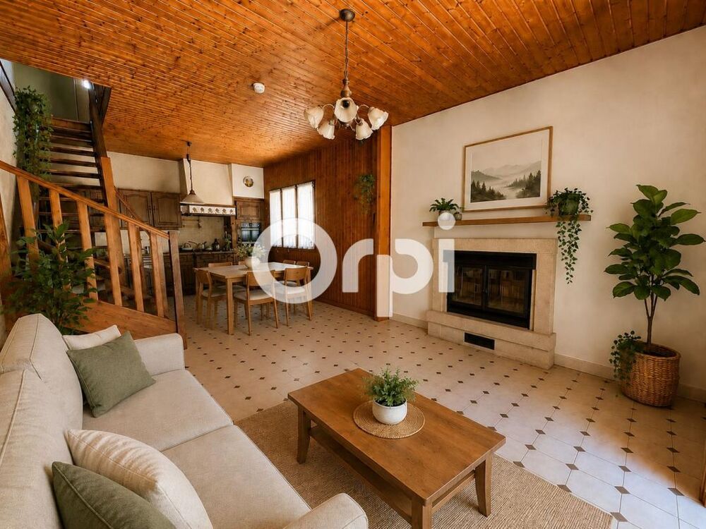 À vendre  Duplex de 95 m² avec garage, atelier et jardin  Secteur mairie de Villard-Bonnot