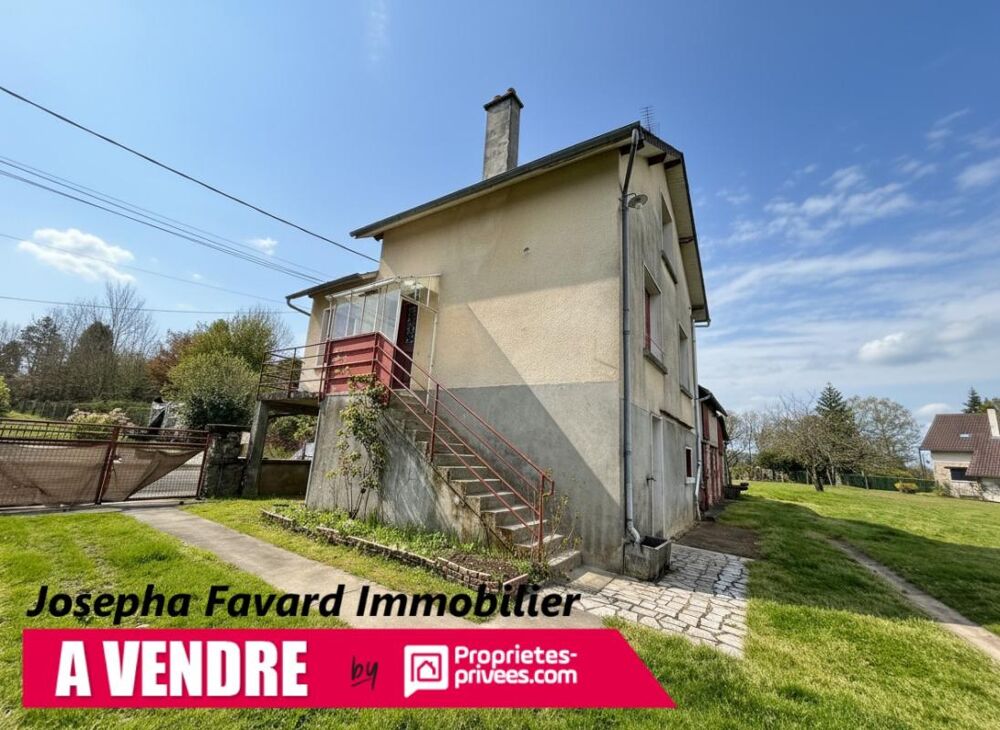Maison à rénover, grand terrain constructible, secteur calme, 19370 Chamberet