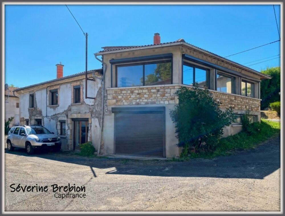 Maison spacieuse, gros potentiel, garage, terrasse  Peschadoires, à 5 min de Thiers