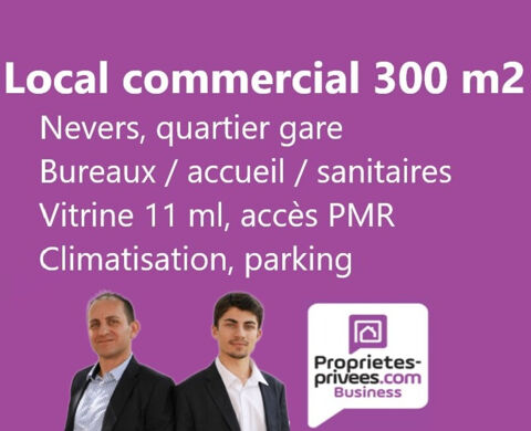 NEVERS - LOCAL COMMERCIAL 300 M2 105000 58000 Nevers