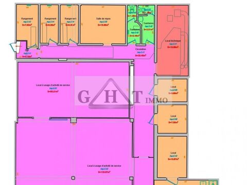   Local commercial 966 m2  Longjumeau 