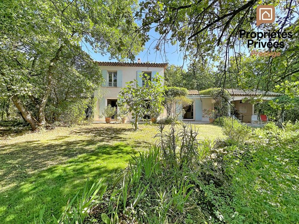 Villa 4 chambres - Piscine - Dépendance - Terrain 4 652 m² - Forcalqueiret 83136
