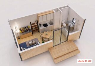  Maison à vendre 1 pièce 15 m²