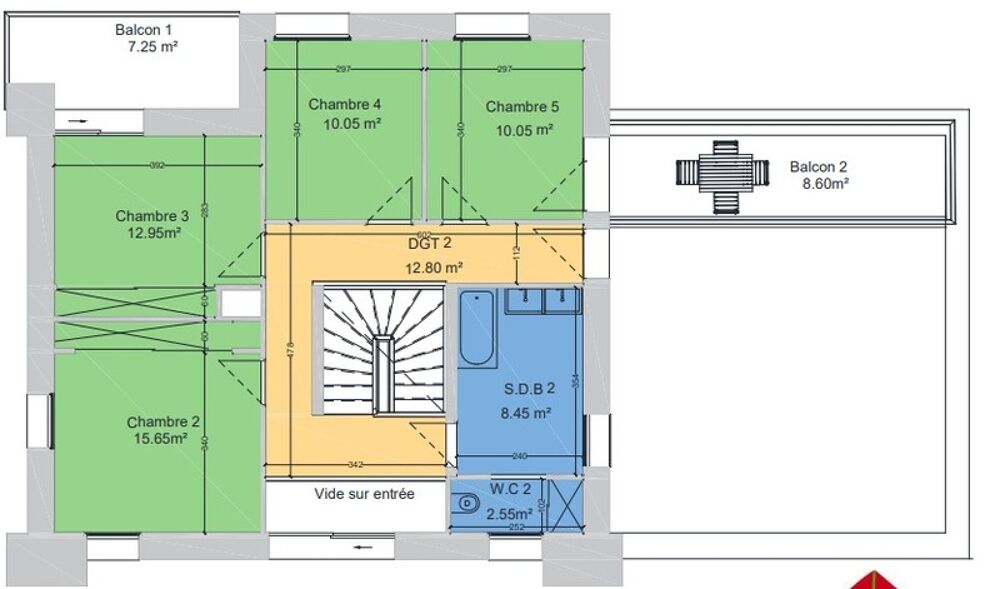 Dpt Moselle (57), à vendre CUVRY maison P7 de 170,35 m² - Piscine