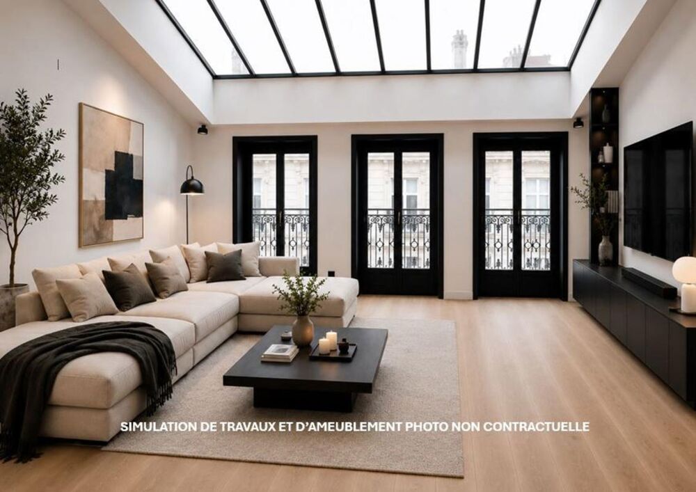 Vente Duplex/Triplex Presqu'île, dernier étage, 124m2, verrière exceptionnelle Lyon 2