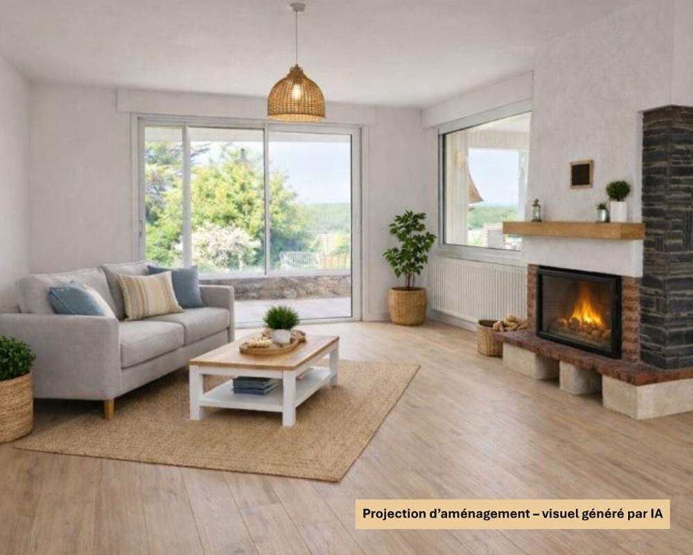 Vente Maison SARZEAU   Proche bourg, maison avec vie de plain-pied, accès PMR et 4 chambres Sarzeau