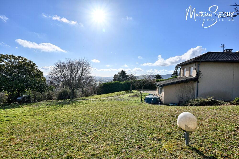 Vente Terrain VAUGNERAY - Terrain à bâtir pour une maison P5 à étage + garage Vaugneray