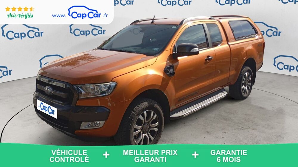 Ranger 3.2 TDCi 200 4X4 BVA6 Super Cabine Wildtrak - Premi&egrave;re main 2017 occasion 85300 Challans