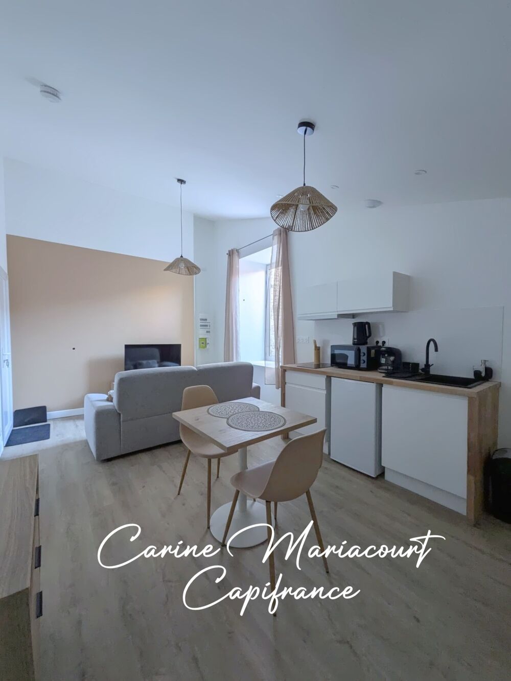 Location Appartement T2 MEUBLÉ 33 M² – ENTIÈREMENT RÉNOVÉ – CENTRE DE SAINT-MAIXENT-L'ÉCOLE Saint maixent l ecole