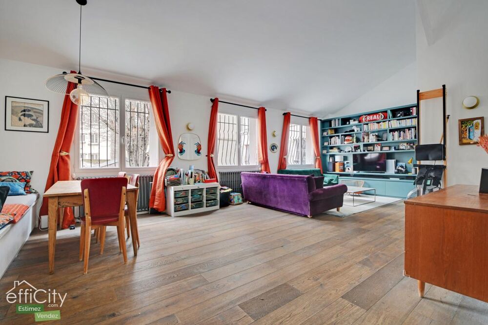 Appartement a louer paris-18e-arrondissement - 4 pièce(s) - 92 m2 - Surfyn