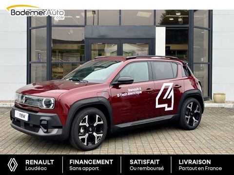Renault R4 E-Tech Electrique 150 ch autonomie confort Techno 2025 occasion Loudéac 22600