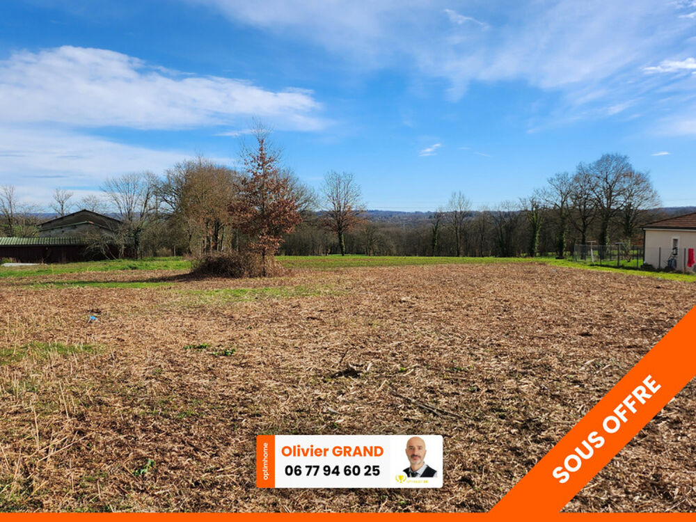 Vente Terrain TERRAIN 1273M - CALME - CAMPAGNE - VUE DEGAGEE Saint junien