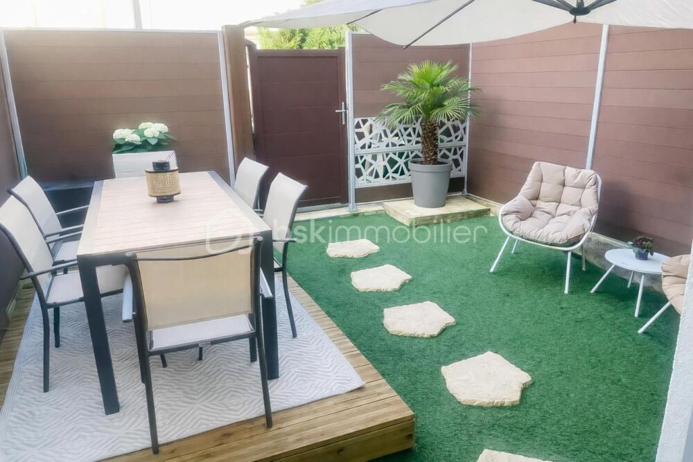 Joli duplex F2 avec jardin