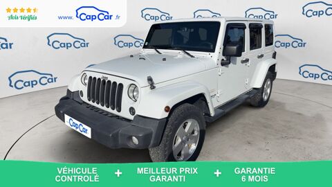 Jeep Wrangler 2.8 CRD 4WD 200 Unlimited Sahara - Entretien constructeur 2014 occasion Sainte Maxime 83120