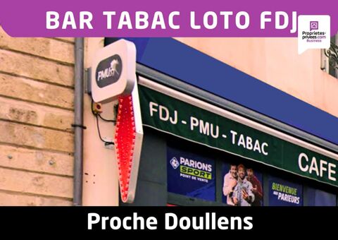   BAR TABAC LOTO FDJ PMU - 2 terrasses extérieures - logement de fonction  - Proche Doullens 
