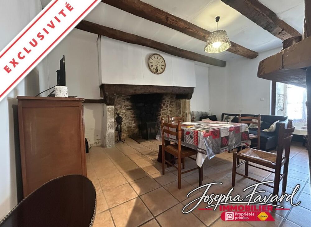 Vente Remise/Grange Grange de 150 m² en pierre avec partie habitation à rénover - Chamberet Chamberet