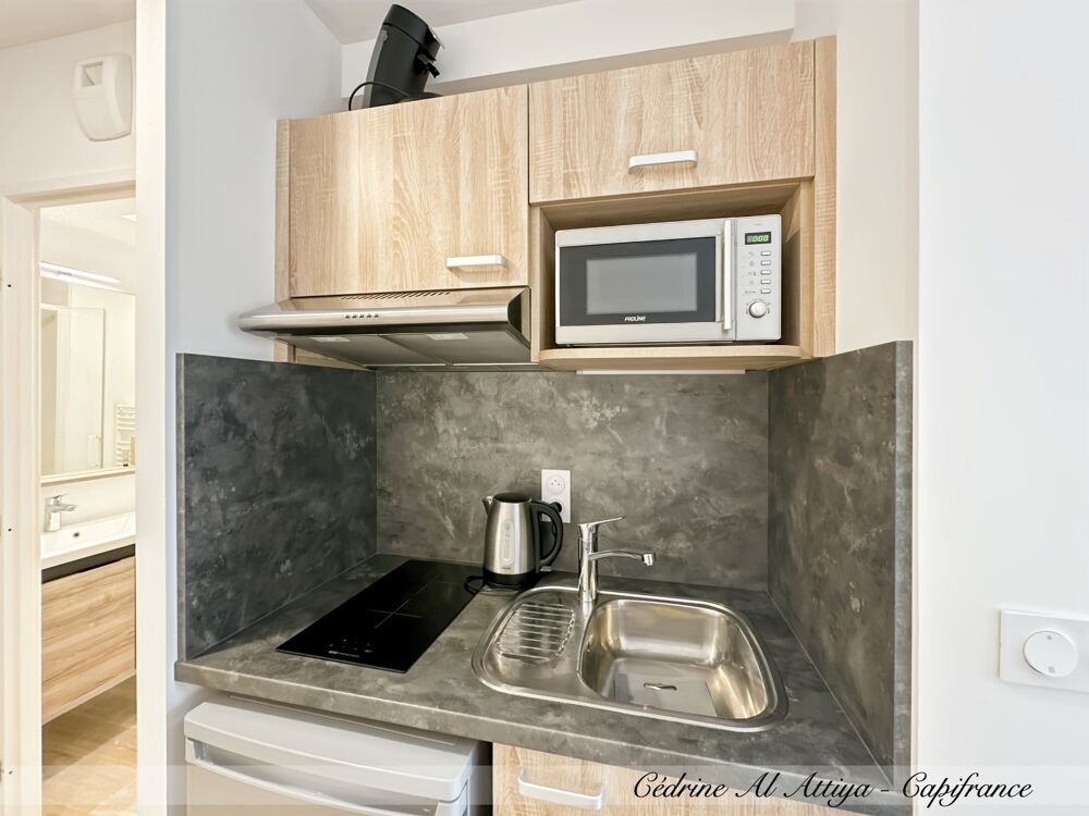 Vente Appartement Appartement à vendre 1 pièces 20m2, meublé, local à vélos La rochelle
