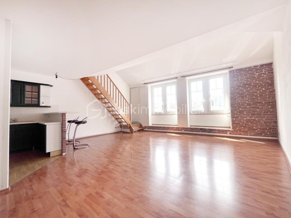 Vente Duplex/Triplex Lille Centre – Duplex lumineux avec vue sur l'église Saint-Maurice – 63 m² + espaces utiles Lille