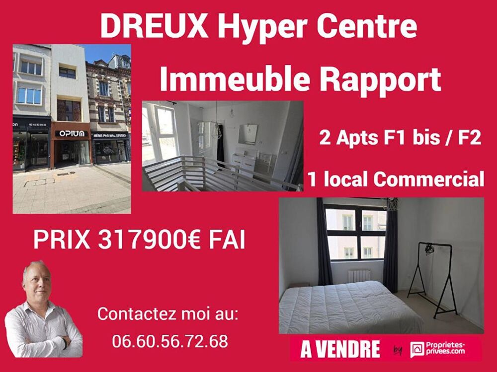 Vente Immeuble Immeuble rapport Dreux 28 Gde Rue emplacement N°1 Dreux