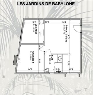  Appartement � vendre 2 pi�ces 49 m�